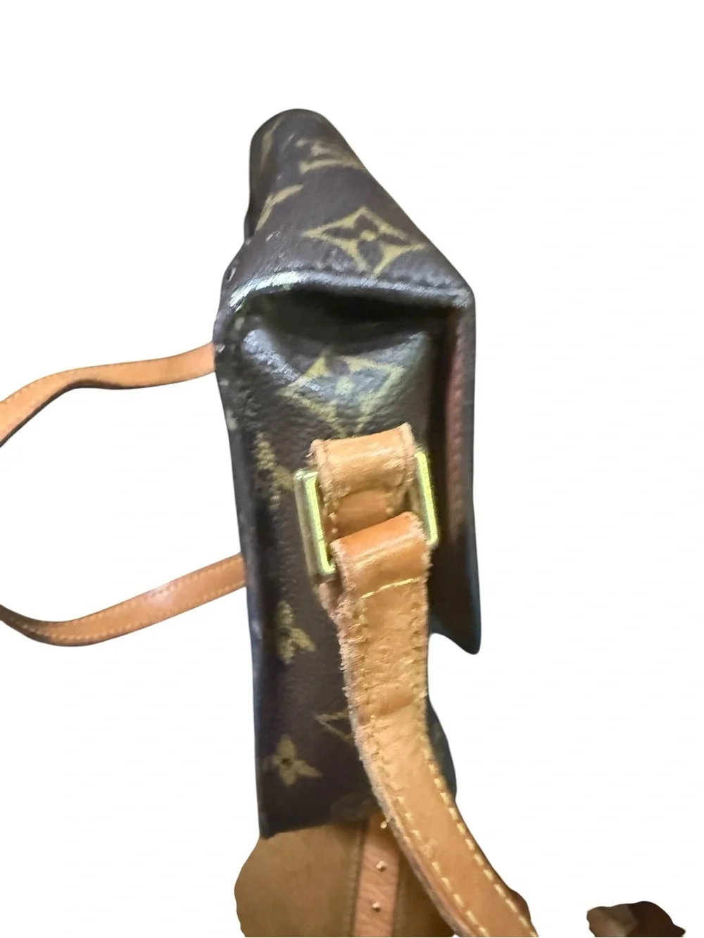 Louis Vuitton Saint Cloud MM Monogram Crossbody Bag | Vintage 1989 | Made in Fra